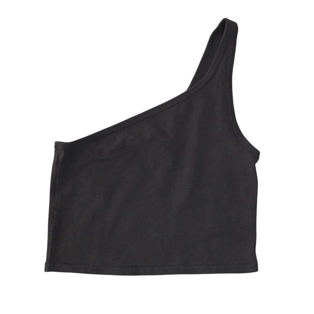 American Eagle AE One Shoulder‎ Tank M Gray